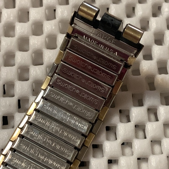 Swatch Watch Flex Metal Strap - silver/gold - 17mm - Picture 5 of 5